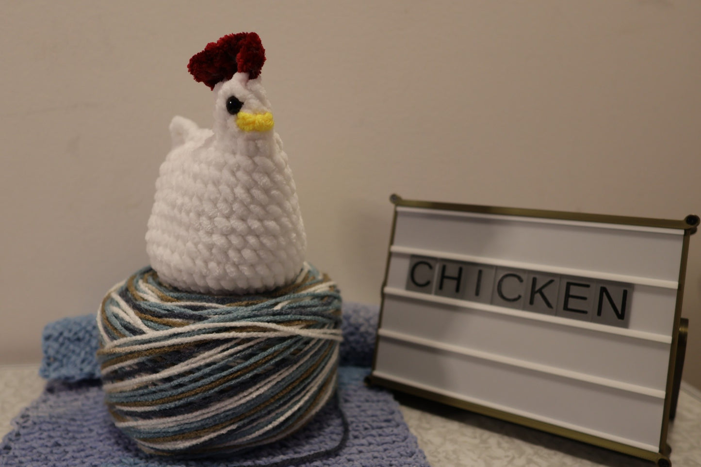 Medium Crochet Chicken